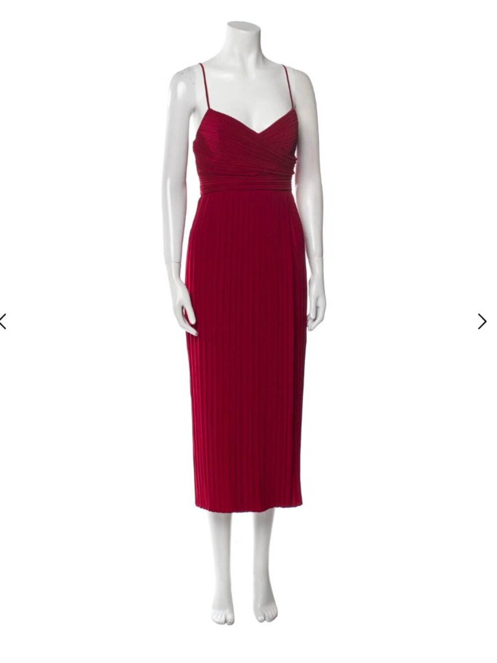 A.L.C. Delmar Pleated Midi Dress